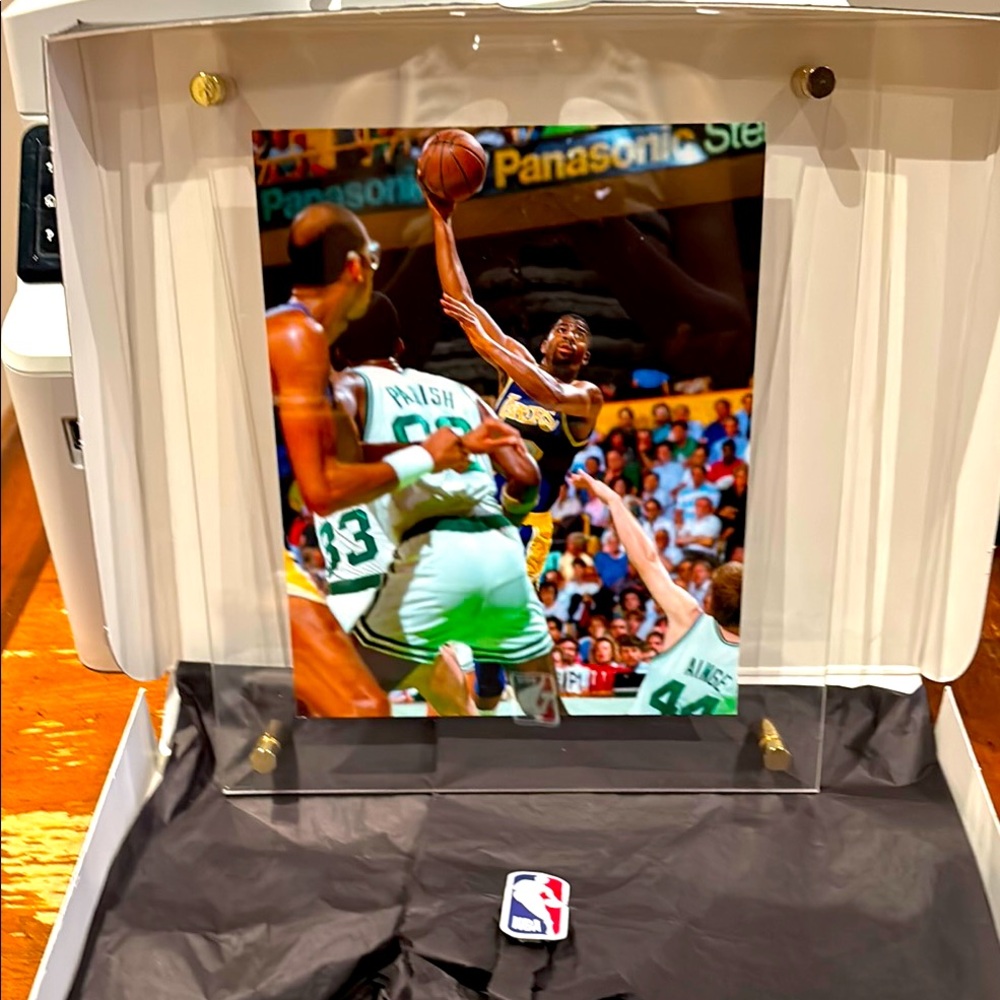 NBA Basketball Action Photo in Acrylic Frame